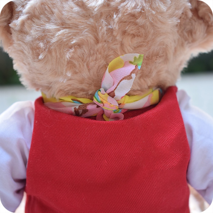 Flight Attendant Teddy Bear, 10 inches