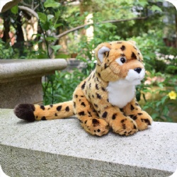 Stuffed Cheetah Plush Sitting Stuffed Animal